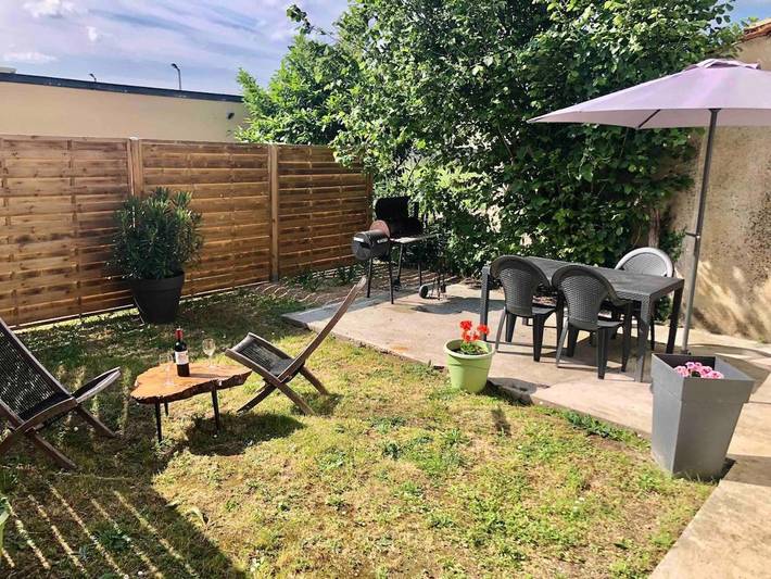 Appartement de vacances pour 2 personnes, avec Terrasse et Jardin
