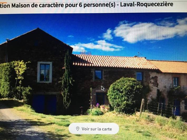 Location de vacances pour 5 personnes, avec piscine ainsi que vue et jardin à Laval-Roquecezière - 3