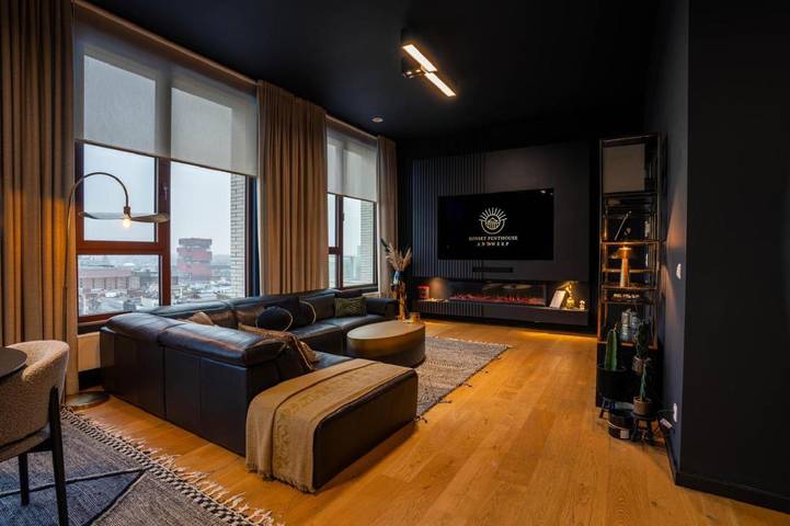 Loft voor 4 personen, met uitzicht en terras in Antwerpen