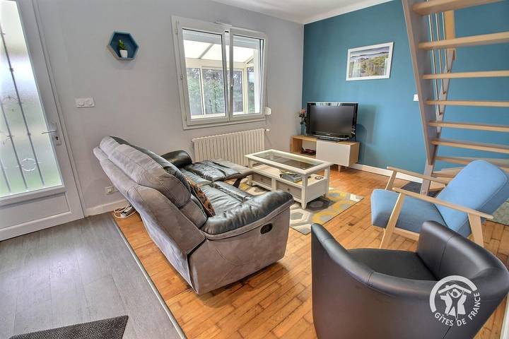 Gîte pour 6 personnes, avec terrasse et jardin, animaux acceptés à Trédrez-Locquémeau - 4