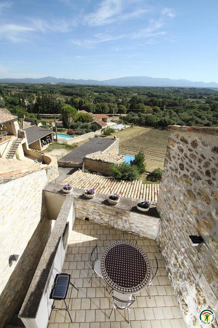 Casa de huéspedes para 2 personas con terraza in Chamaret, Región de Nyons
