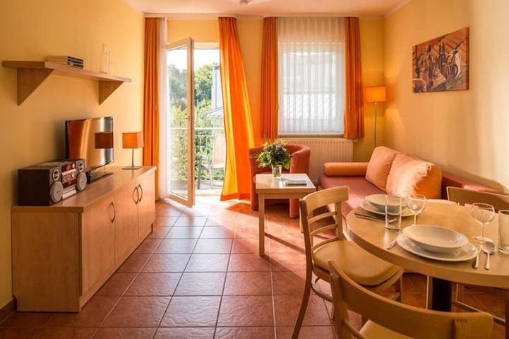 Vakantieappartement voor 4 personen, met balkon en sauna - 1