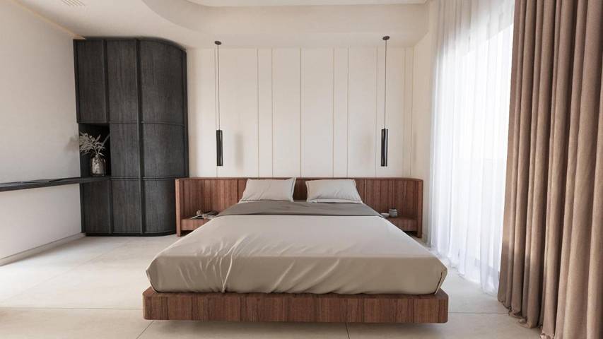 Hôtel pour 2 personnes, avec balcon ainsi que piscine et vue