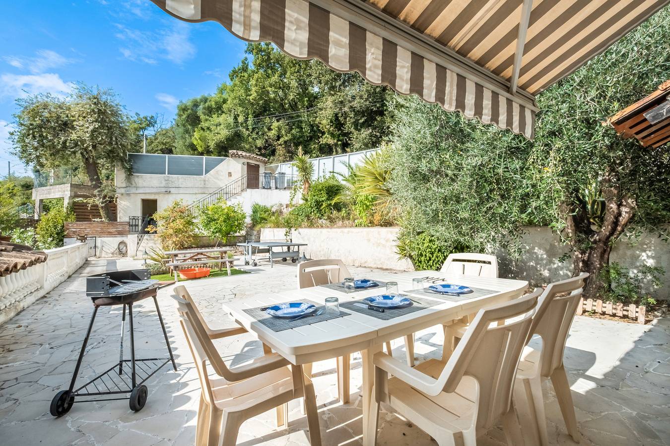 Ferienhaus auf den Höhen von Nizza in La Gaude, Cannes und Umgebung