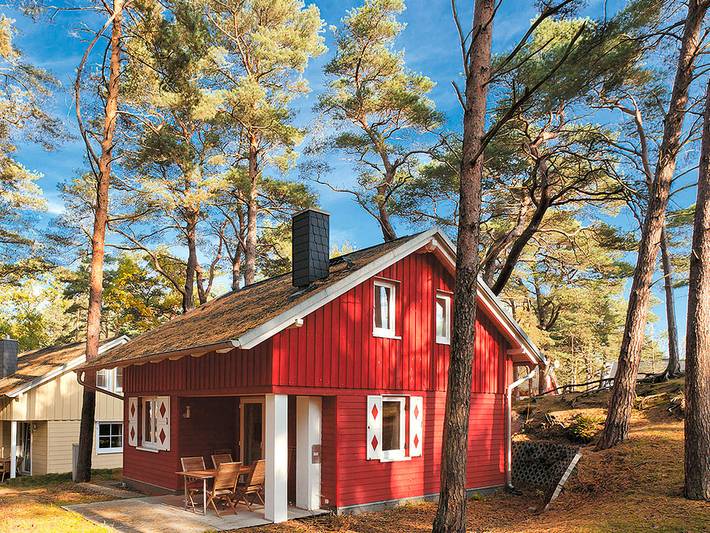 Ferienhaus für 6 Personen, mit Terrasse und Sauna