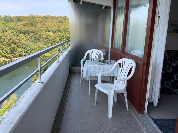Ferienwohnung für 2 Personen, mit Balkon und Ausblick sowie Seeblick am Dieksee - 3