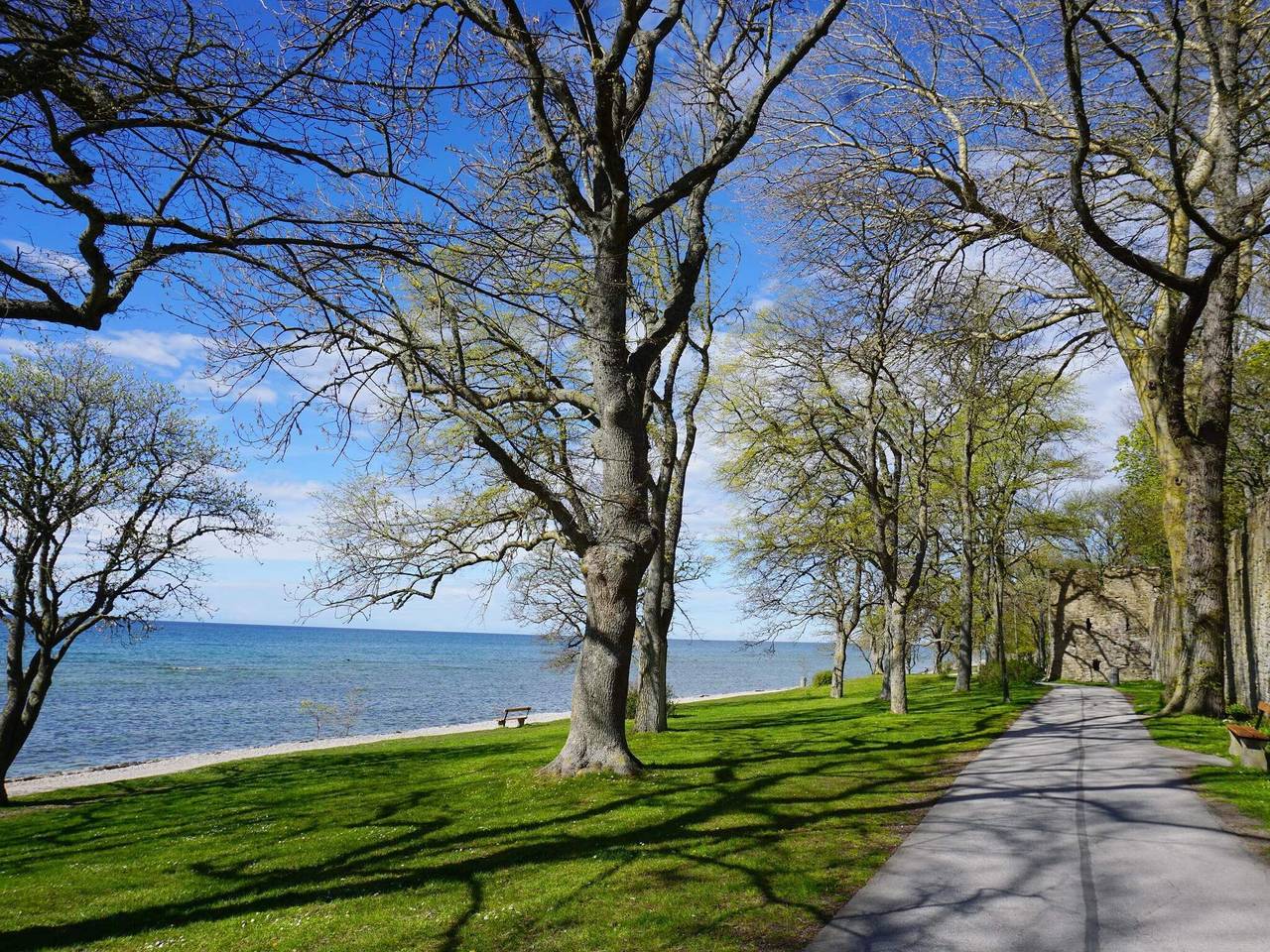 Ferienwohnung am Meer in der Nähe der Promenade in Visby, Gotland