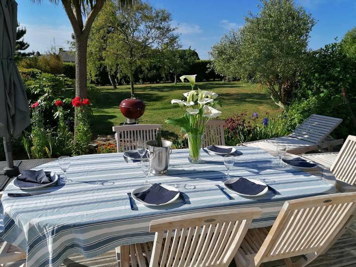 Location de vacances pour 15 personnes, avec jardin et vue, adapté aux familles à Esquibien - 3
