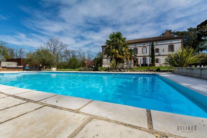 Chambre d’hôte pour 3 personnes, avec piscine et sauna ainsi que vue et jardin, animaux acceptés dans le Tarn-et-Garonne - 3