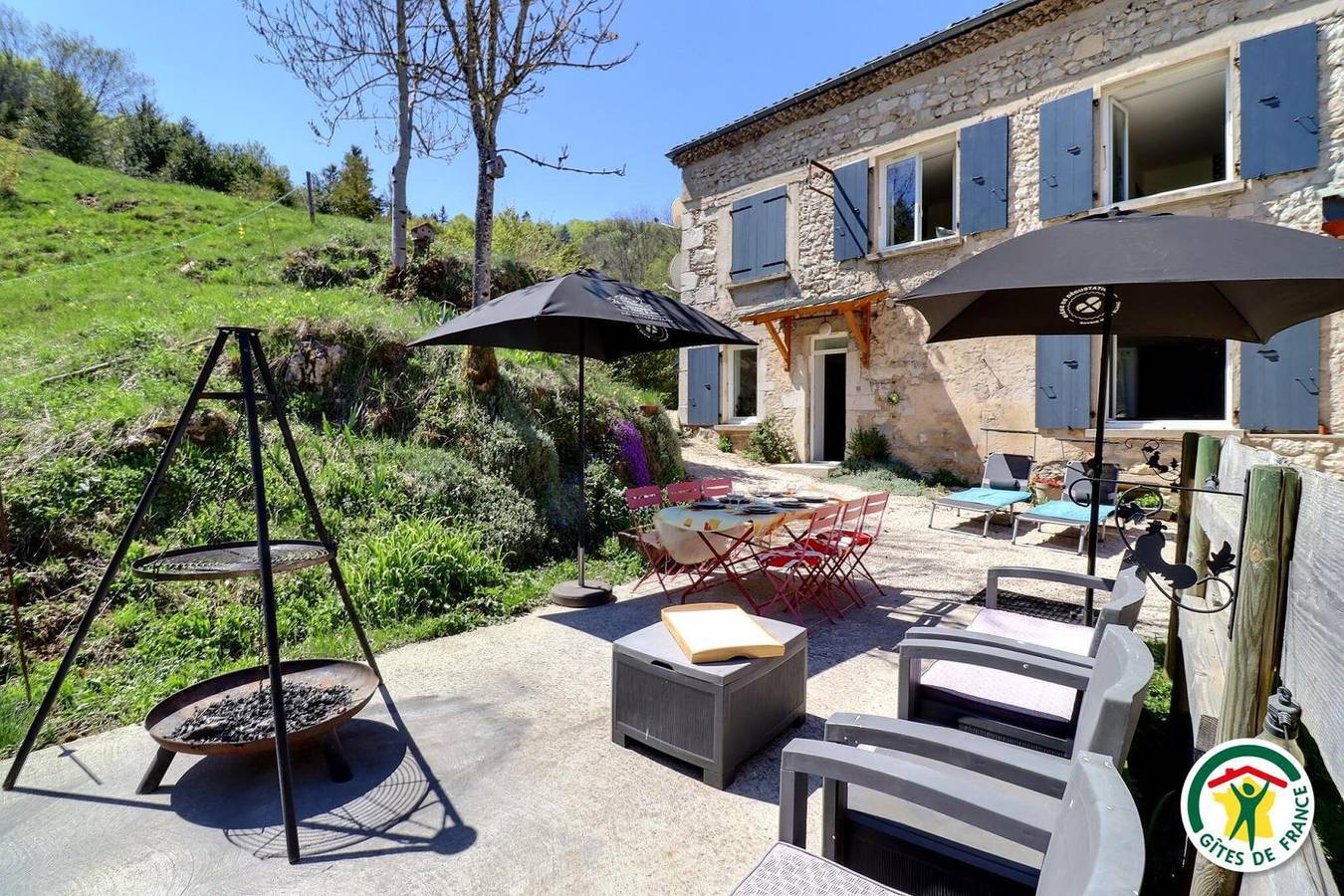 Casa de huéspedes para 6 personas con terraza in Saint-Jean-en-Royans, Parc naturel régional du Vercors
