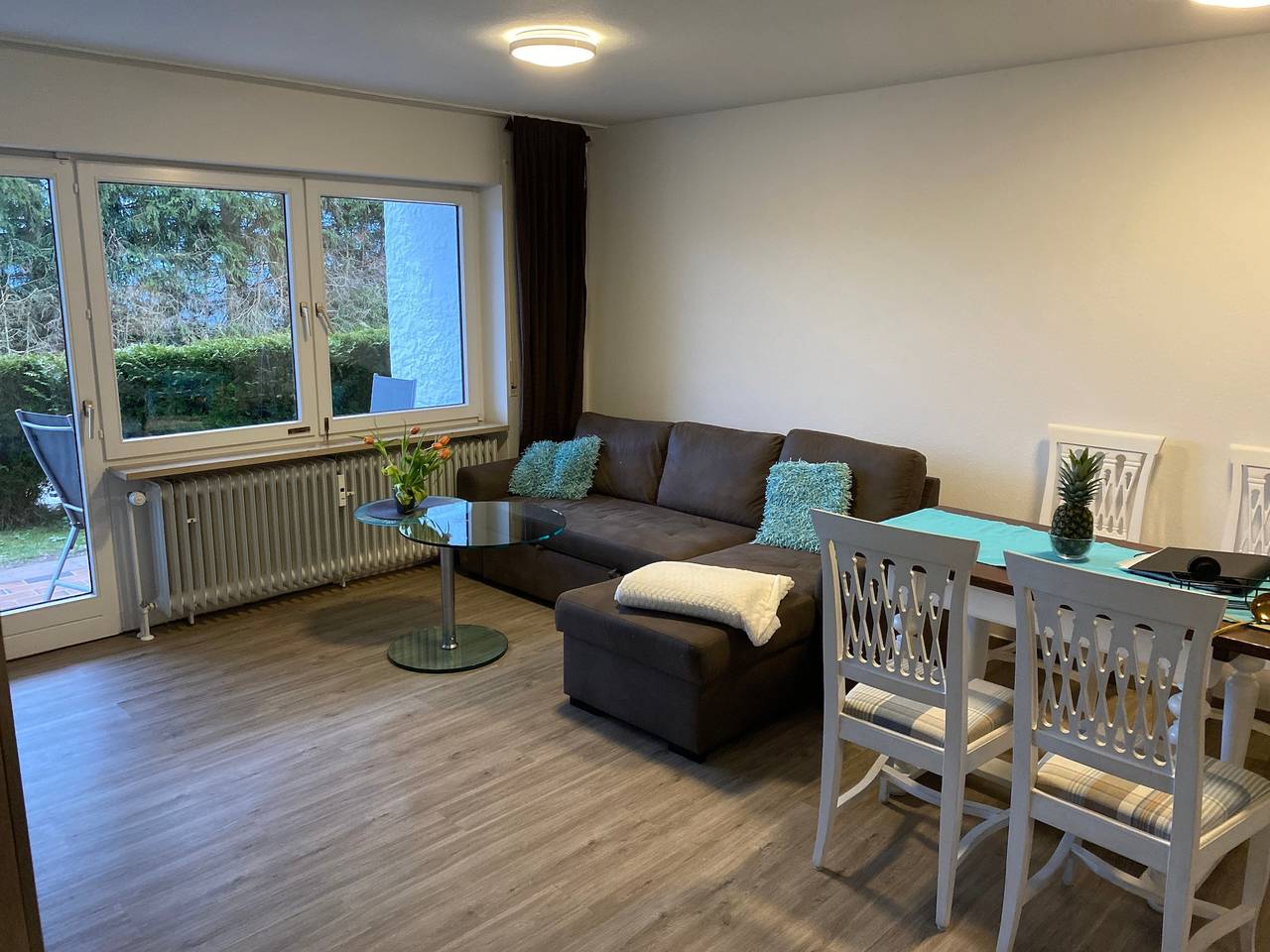 Ganze Wohnung, Apartment „Hochgratblick“ mit Bergblick, privater Terrasse und Wlan in Oberreute, Bayerisch Schwaben