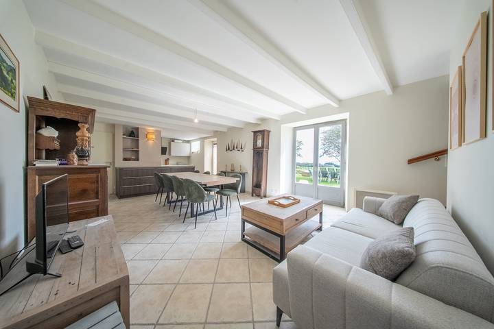 Maison familiale vue mer, douceur à Clohars in Clohars-Carnoët, Région de Quimper