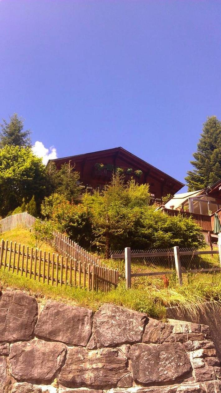Ferienwohnung für 2 Personen, mit Balkon und Terrasse sowie Ausblick in Habkern