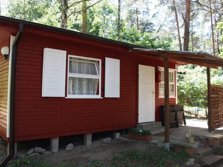 Ferienhaus für 3 Personen, mit Terrasse, mit Haustier in Heidesee