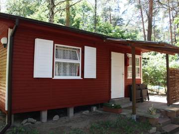 Ferienhaus für 3 Personen, mit Terrasse, mit Haustier in Heidesee
