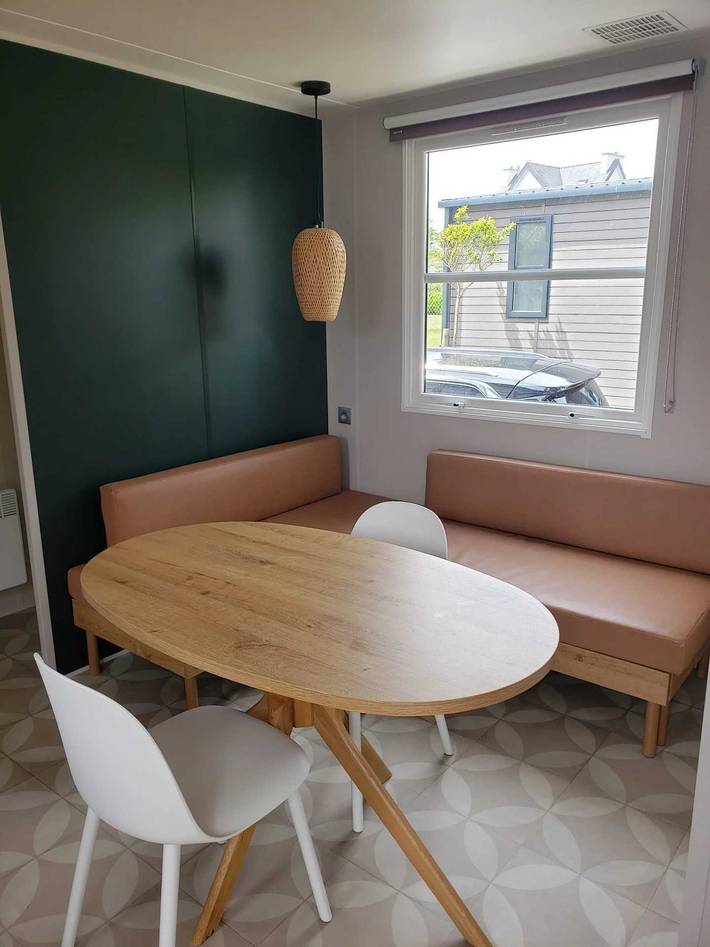 Mobil home pour 4 personnes, avec bassin pour enfant à Névez - 4