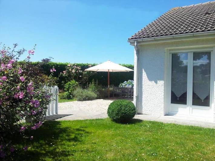 Location de vacances pour 4 personnes, avec balcon et jardin à Gueutteville-les-Grès