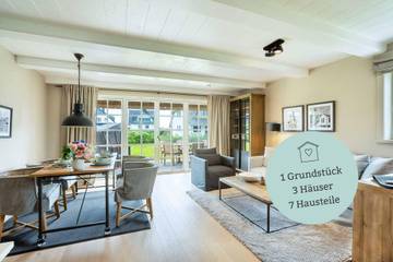 Ferienhaus für 4 Personen, mit Terrasse und Sauna sowie Garten, mit Haustier in Hamburg