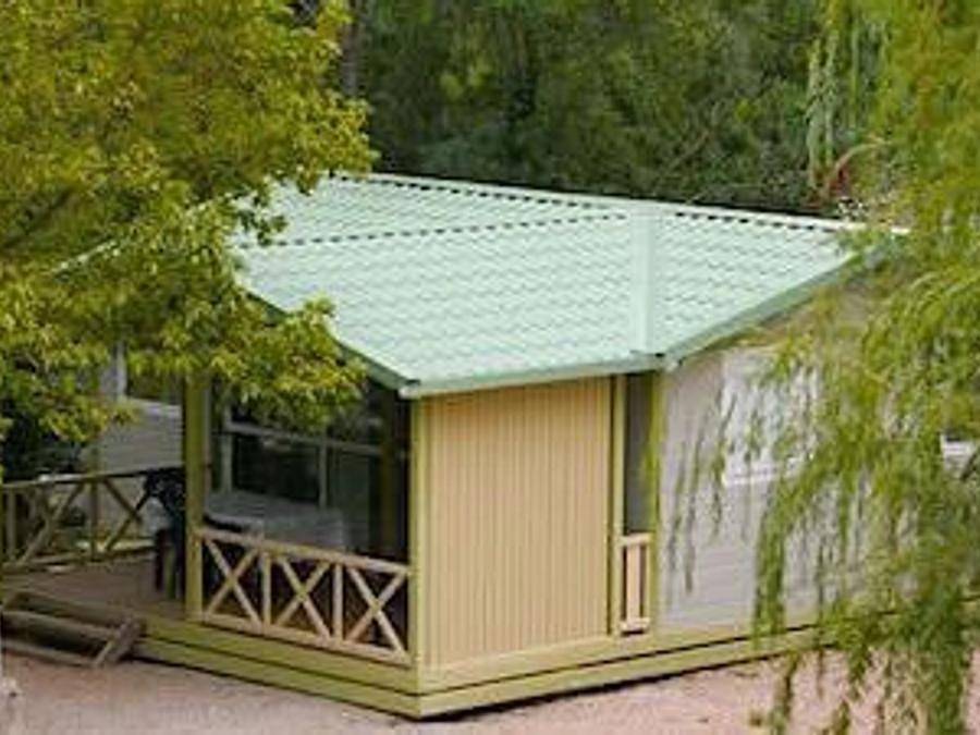 Camping des Sources - Chalet 6 personas - Samoa 35 m in Soubès, Región de Lodève