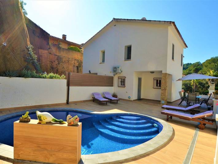 Maison de vacances pour 6 personnes, avec jardin et vue sur l’océan ainsi que balcon et piscine, adapté aux familles - 1
