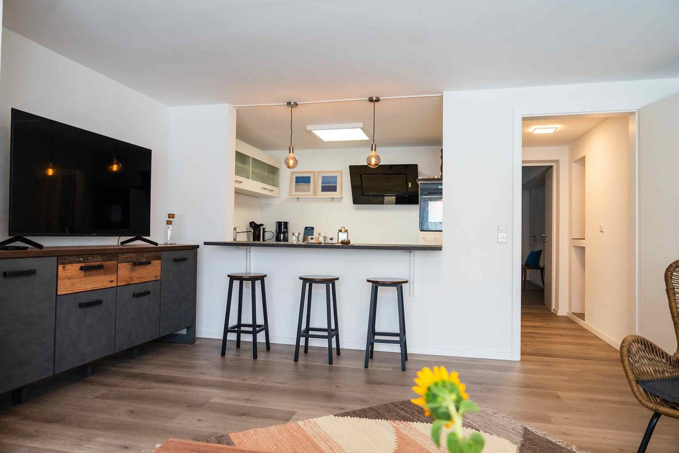 Ganze Wohnung, Premium Ferienwohnung "Seewest" mit Wi-Fi in Singen, Hegau