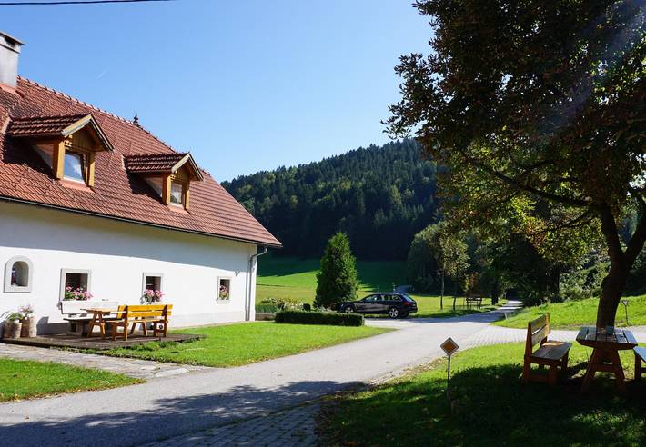 Ferienwohnung für 6 Personen, mit Garten in Roßleithen