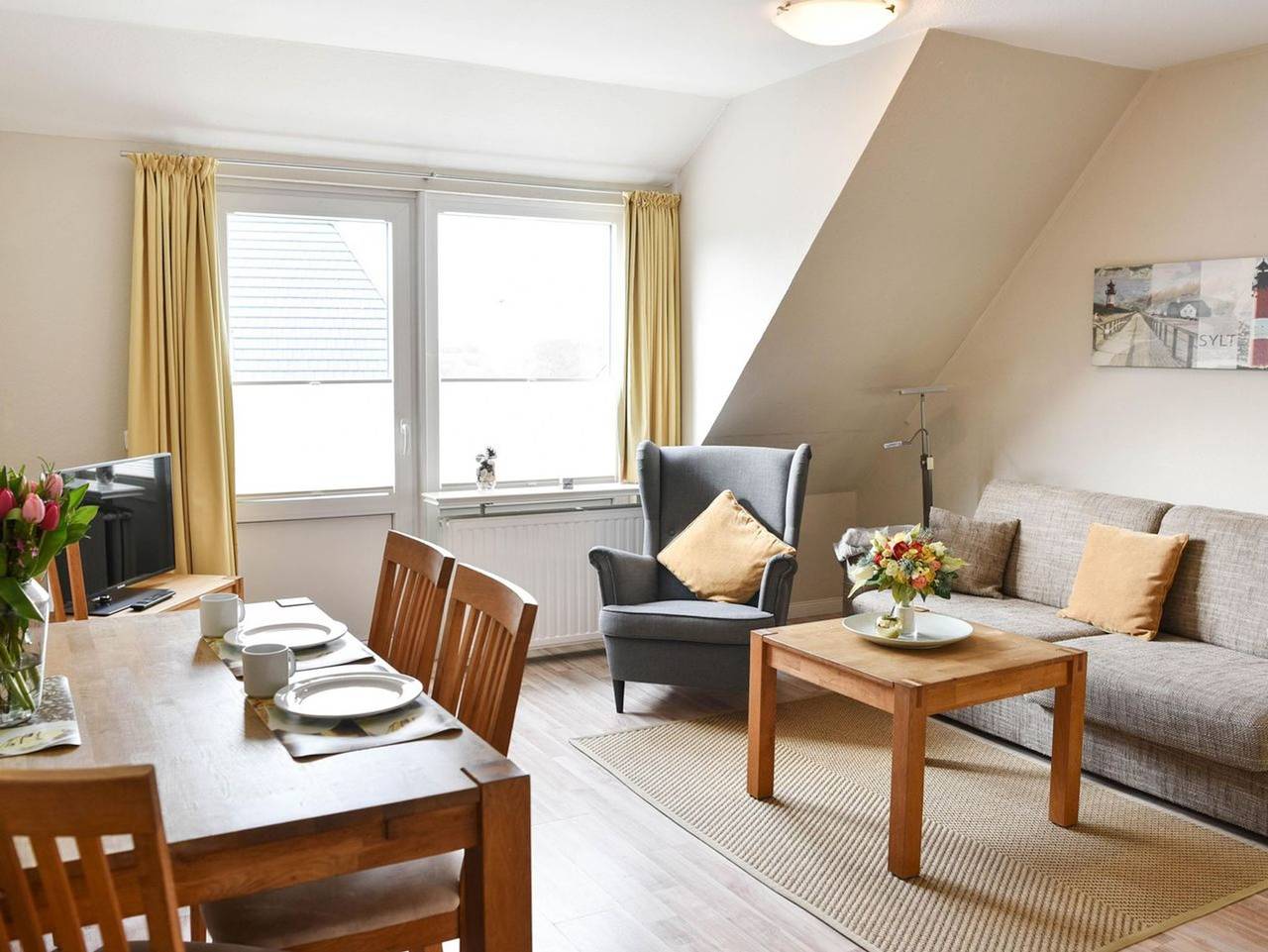 Ganze Ferienwohnung, Ferienwohnung Mare Nostrum 12 - Moderne Ferienwohnung in Westerland: Perfekt für Ihren Nordseeurlaub! in Westerland, Sylt (Gemeinde)