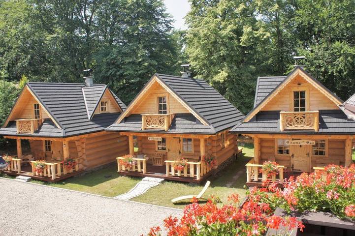 Domek letniskowy dla 7 osób, z Balkon i Jacuzzi oraz Taras i Ogród w Karkonosze