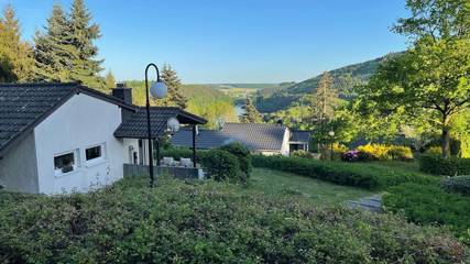 Ferienhaus für 3 Personen, mit Garten und Ausblick sowie Terrasse in Biersdorf am See