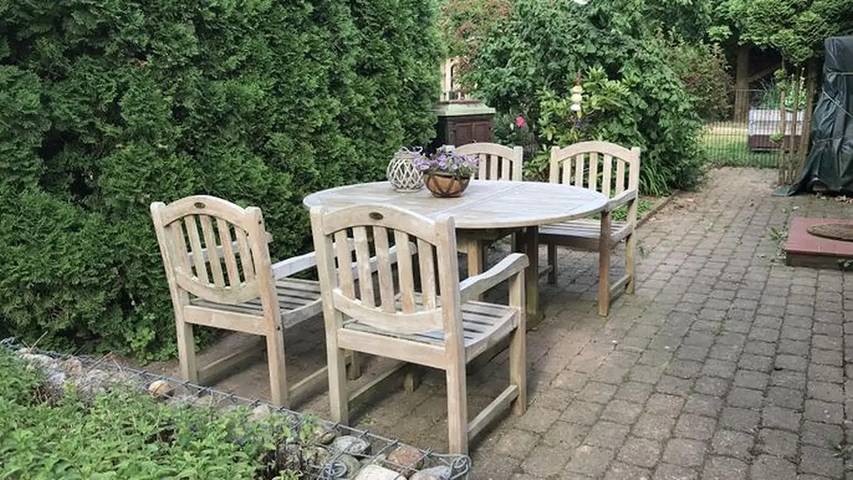 Ferienhaus für 3 Personen, mit Garten
