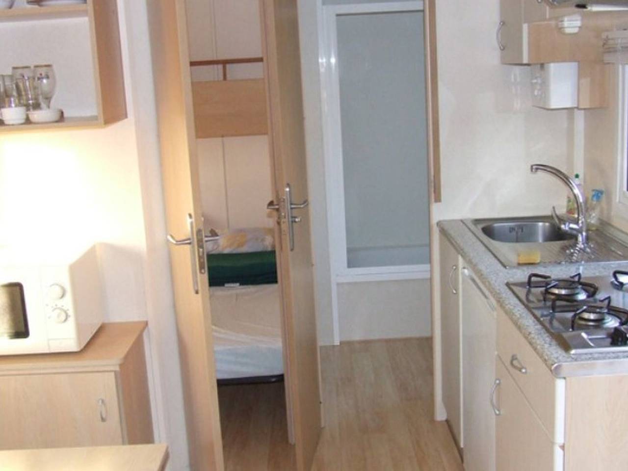 Mobilheim für 5 Personen mit Charme Terrasse in Saint-Pée-sur-Nivelle, Bayonne und Umgebung