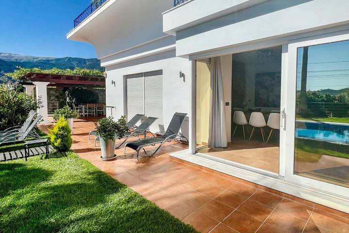 Casa rural para 10 personas, con jardín y piscina en Canillas de Albaida - 3