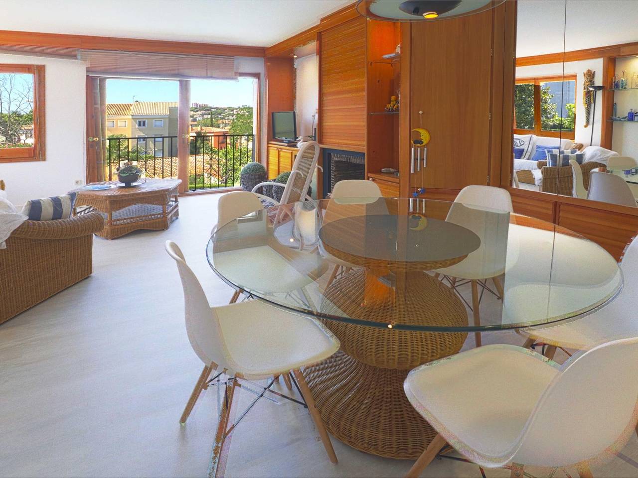 Ganze Wohnung, Wohnung für 6 Pers mit Pool und Parkplatz in S'Agaró in S'Agaró, Platja d'Aro