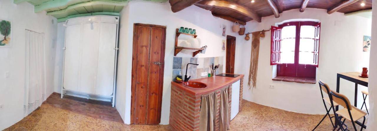 Apartamento para 4 personas, con Vistas en Higuera de la Sierra