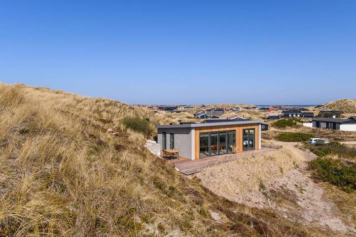 Ferienhaus für 4 Personen, mit Balkon/Terrasse und Ausblick in Årgab