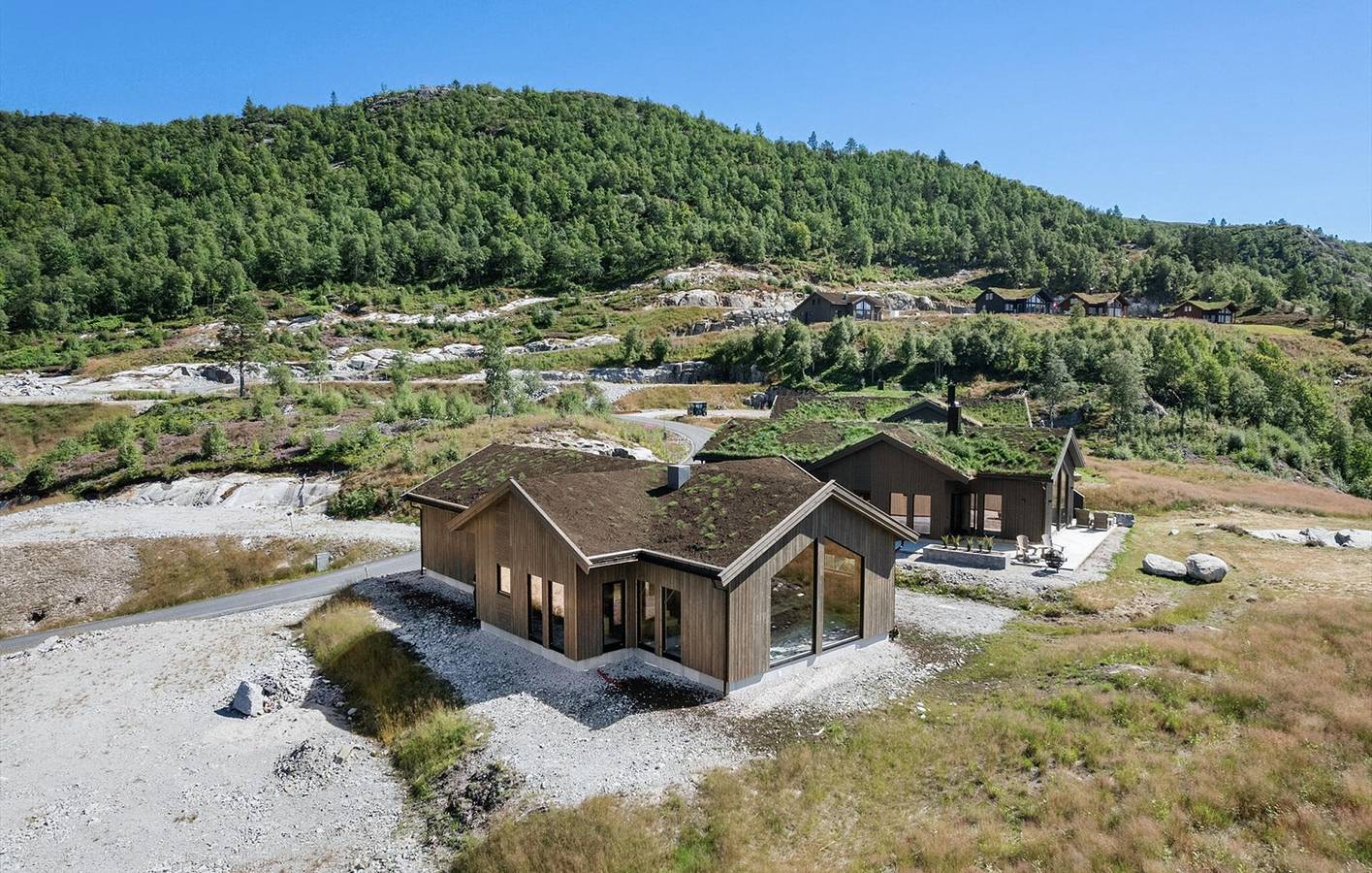 Ferienhaus für 8 Personen mit Garten in Ljosland, Åseral