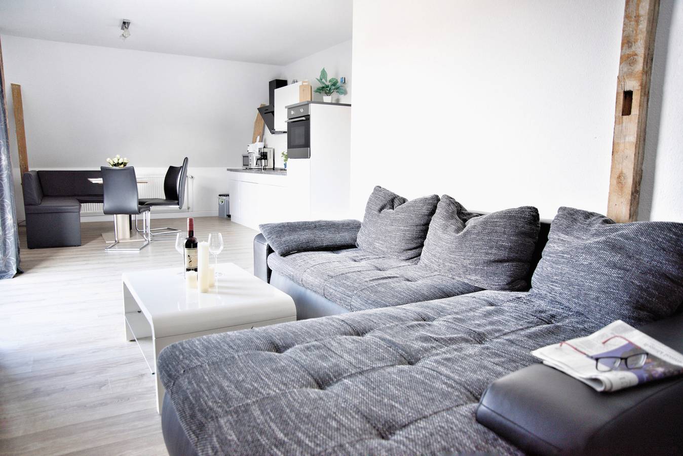 Entire apartment, Apartment 'Unteres Apartment Ostseeferienhaus' with Private Terraces in Mönkebude, Szczecin Lagoon