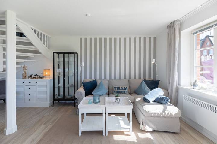 Ferienwohnung für 5 Personen, mit Terrasse und Garten sowie Ausblick in Nordstrand - 2