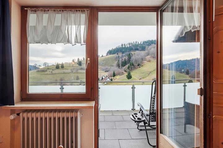 Room 'Doppelzimmer Superieur 12' with Mountain View, Balcony and Wi-Fi in Wieden, Southern Black Forest