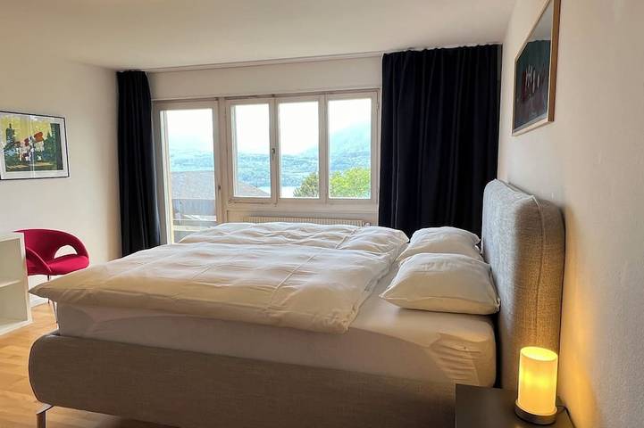 Gîte pour 6 personnes, avec balcon et jardin à Sigriswil - 4
