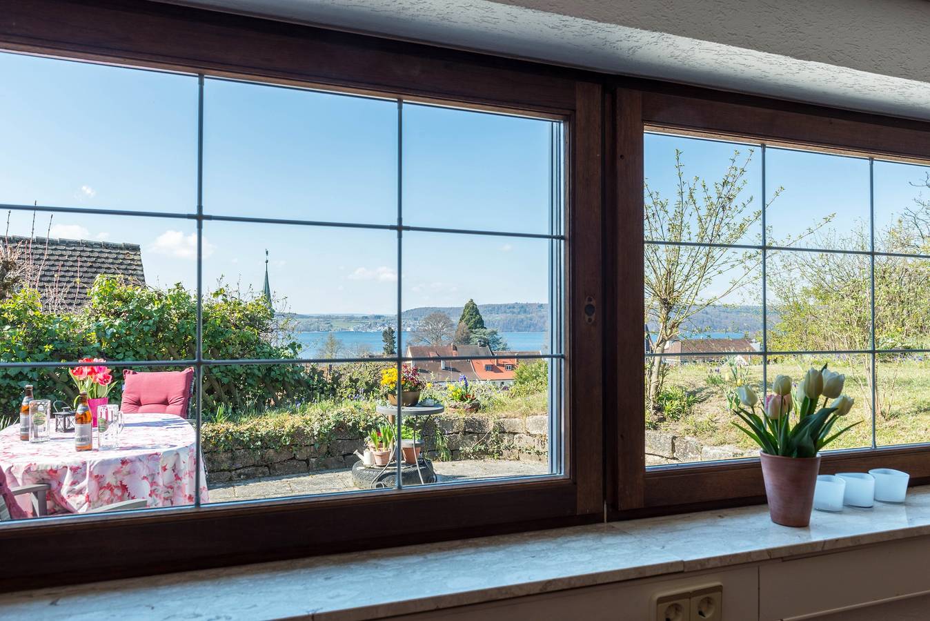 Vakantiewoning "Munding" met tuin, terras, uitzicht op het meer, Grill & Sat-Tv, foto 7