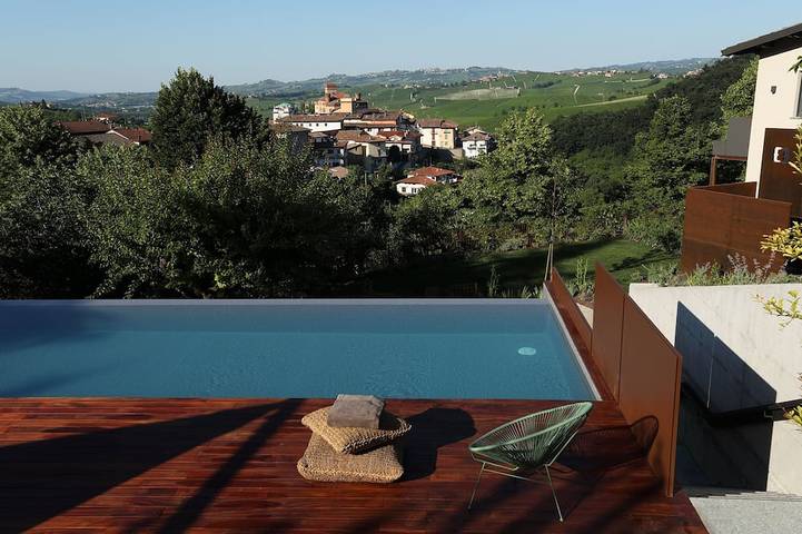 Appartamento per 4 persone, con piscina in Barolo