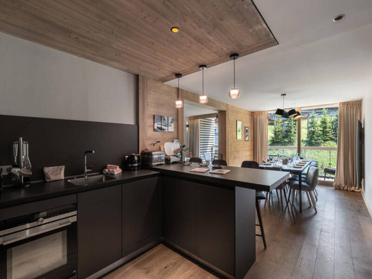 Apartamento entero, Apartamento moderno cerca del teleférico in Courchevel, Les Trois Vallées