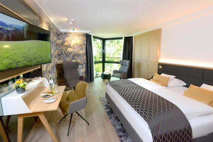 Hotel für 2 Personen, mit Whirlpool und Terrasse sowie Garten und Pool in Mainz - 3