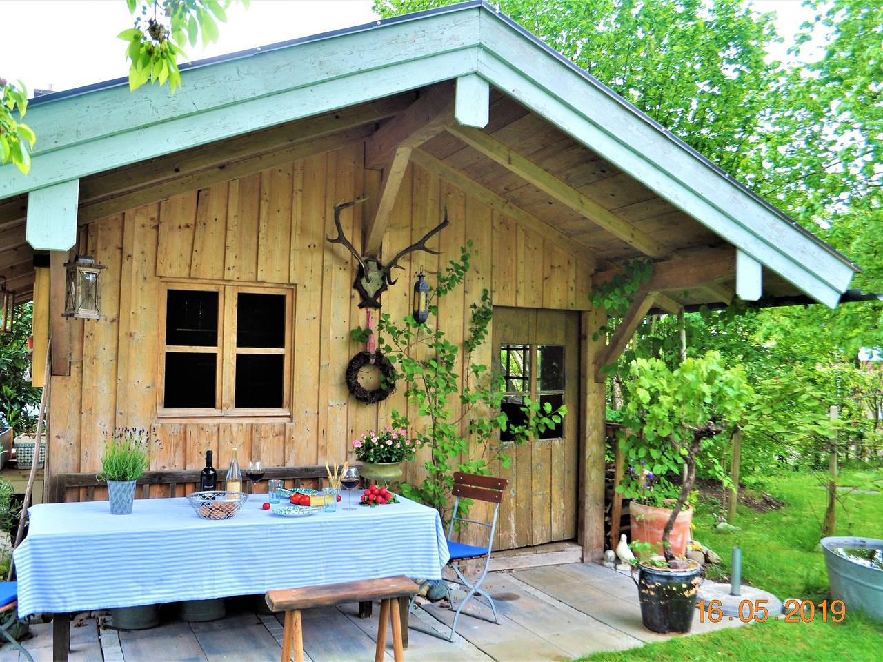 Ganze Ferienwohnung, Ferienwohnung Fischer - Ferienwohnung mit 1 Schlafzimmer und Südwestterrasse in Chieming, Chiemsee
