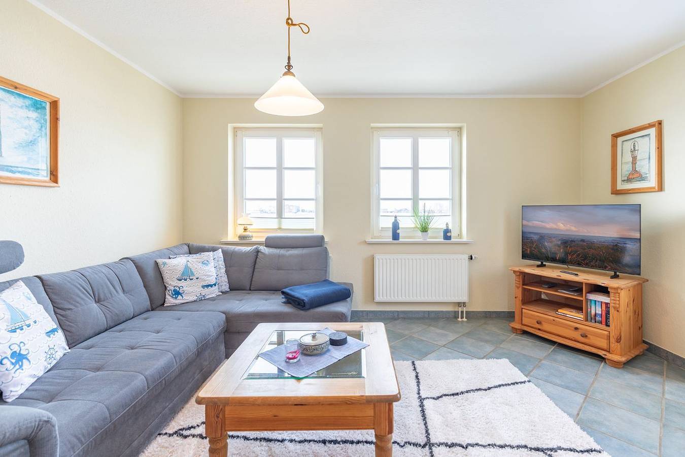 Ganze Wohnung, Ferienwohnung "Südfall" auf Nordstrand für bis zu 3 Personen in Nordstrand (Gemeinde), Nordseeküste