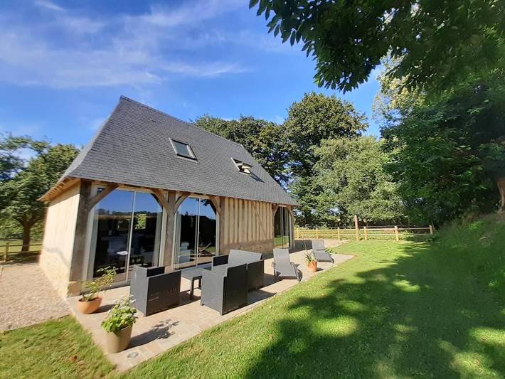 Location de vacances pour 2 personnes, avec jardin et vue, animaux acceptés à Bretteville-du-Grand-Caux - 3
