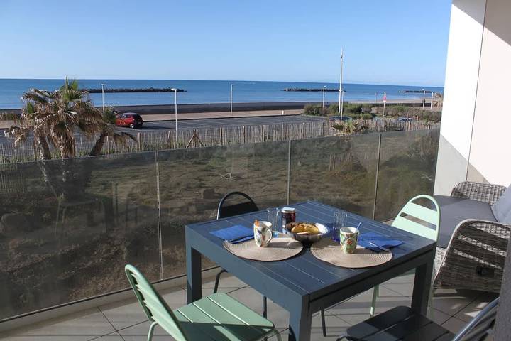 Ferienwohnung für 2 Personen, mit Balkon/Terrasse, kinderfreundlich in Valras-Plage - 3