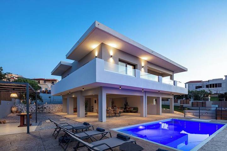 Ferienhaus für 8 Personen, mit Balkon