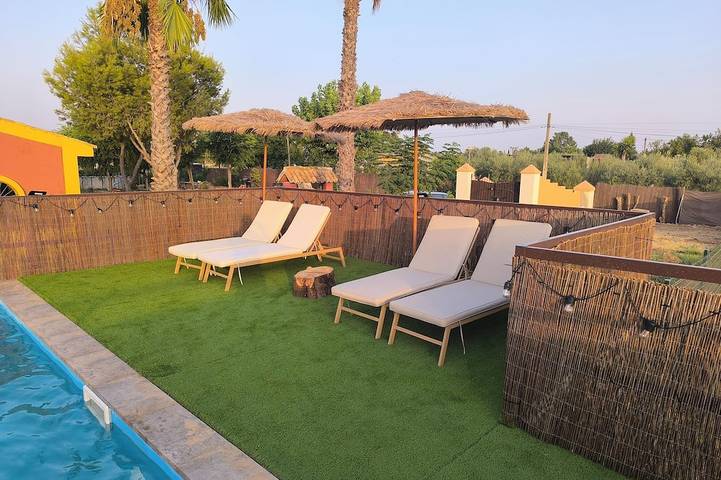 Ferienwohnung für 6 Personen, mit Garten und Pool sowie Terrasse - 1